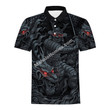 MahaloHomies Unisex Polo Shirt Samurai Dragon 3D Costumes