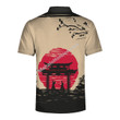 MahaloHomies Unisex Polo Shirt Japanese Samurai Fighters 3D Costumes
