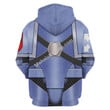 MahaloHomies Unisex Zip Hoodie Pre-Heresy Space Wolves in Mark IV Maximus Power Armor 3D Costumes