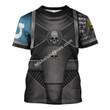 MahaloHomies Unisex T-shirt Pre-Heresy Deathwatch in Mark IV Maximus Power Armor 3D Costumes