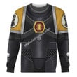 MahaloHomies Unisex Sweatshirt Pre-Heresy Imperial Fists in Mark IV Maximus Power Armor 3D Costumes