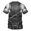 MahaloHomies Unisex T-shirt Black Templars In Mark III Power Armor 3D Costumes