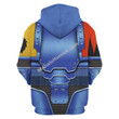 MahaloHomies Unisex Zip Hoodie Space Wolves in Mark III Power Armor 3D Costumes