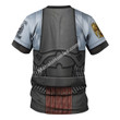 MahaloHomies Unisex T-shirt Deathwatch Captain 3D Costumes