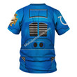 MahaloHomies Unisex T-shirt Terminator Armor Ultramarines 3D Costumes