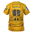 MahaloHomies Unisex T-shirt Terminator Armor Imperial Fists 3D Costumes