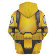 MahaloHomies Unisex Hoodie Imperial Fists in Mark III Power Armor Version 2 3D Costumes