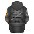 MahaloHomies Unisex Zip Hoodie Terminator Armor Iron Hands 3D Costumes