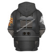 MahaloHomies Unisex Hoodie Raven Guard Indomitus Pattern Terminator Armor 3D Costumes
