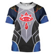 MahaloHomies Unisex T-shirt Sheik Zelda 3D Costumes