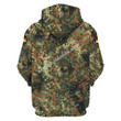 MahaloHomies Unisex Zip Hoodie German Military Uniform 3D Costumes