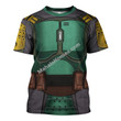 MahaloHomies T-shirt Boba Fet Samurai 3D Costumes