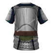 MahaloHomies T-shirt Jango Fet Samurai 3D Costumes