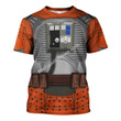 MahaloHomies T-shirt Rebel Pilot Samurai 3D Costumes