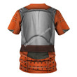 MahaloHomies T-shirt Rebel Pilot Samurai 3D Costumes