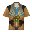 MahaloHomies Unisex Hawaiian Shirt Nephrekh Dynasty 3D Costumes