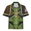 MahaloHomies Unisex Hawaiian Shirt Pre-Heresy Salamanders in Mark IV Maximus Power Armor 3D Costumes