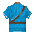 MahaloHomies Unisex Hawaiian Shirt Link Zelda Champion's Tunic 3D Costumes