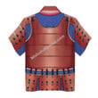 MahaloHomies Unisex Hawaiian Shirt Samurai Armor 3D Costumes