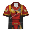 MahaloHomies Unisex Hawaiian Shirt Blood Angels Black Robe 3D Costumes