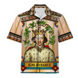 Mahalohomies Hawaiian Shirt King Richard II of England 3D Apparel