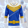 Blue Power Rangers Zeo Hockey Jersey