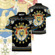 Napoleon Coat of Arms Tops All Over Printed
