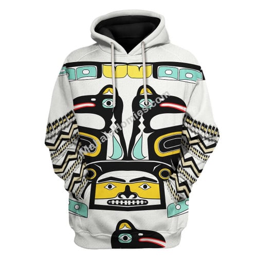 MahaloHomies Unisex Tops Native American Patterns 3D Costumes