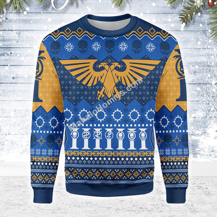 Merry Christmas Mahalohomies Unisex Christmas Sweater Imperium 3D Apparel