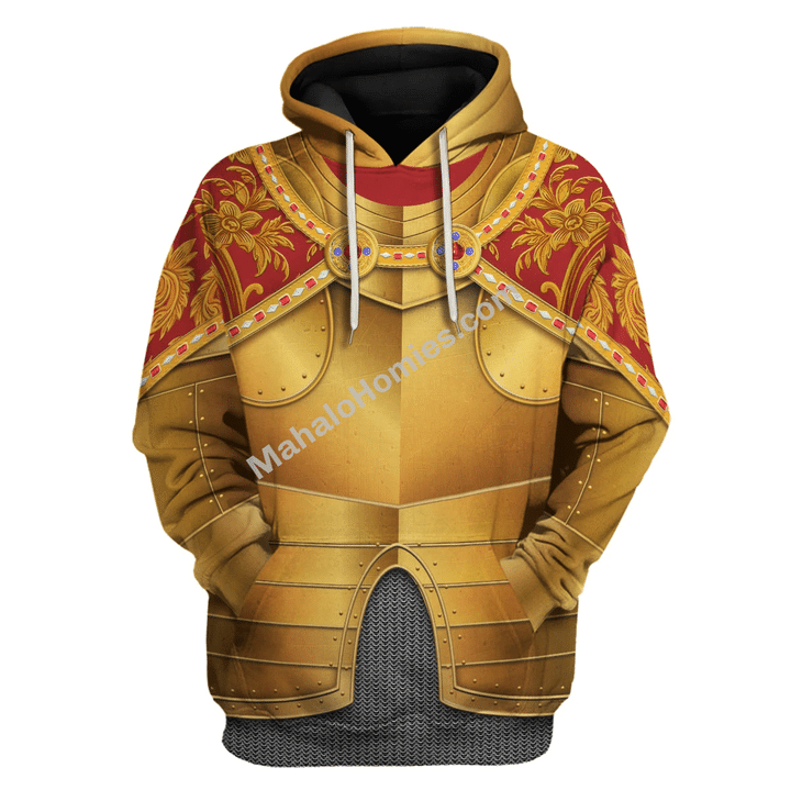 Mahalohomies Tracksuit Hoodies Pullover Sweatshirt Holy Roman Emperor Historical 3D Apparel