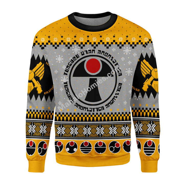 Merry Christmas Mahalohomies Unisex Christmas Sweater The Tau 3D Apparel