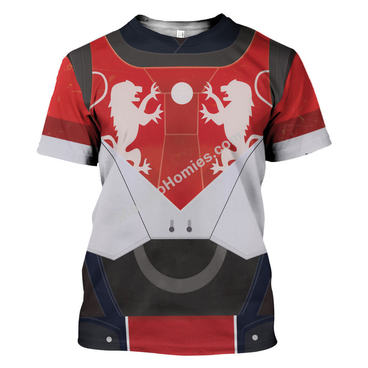 MahaloHomies Unisex T-shirt Brave Titan Armor Sets 3D Costumes