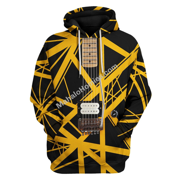 MahaloHomies Unisex Tracksuit Limited Edition Guitar 3D Costumes