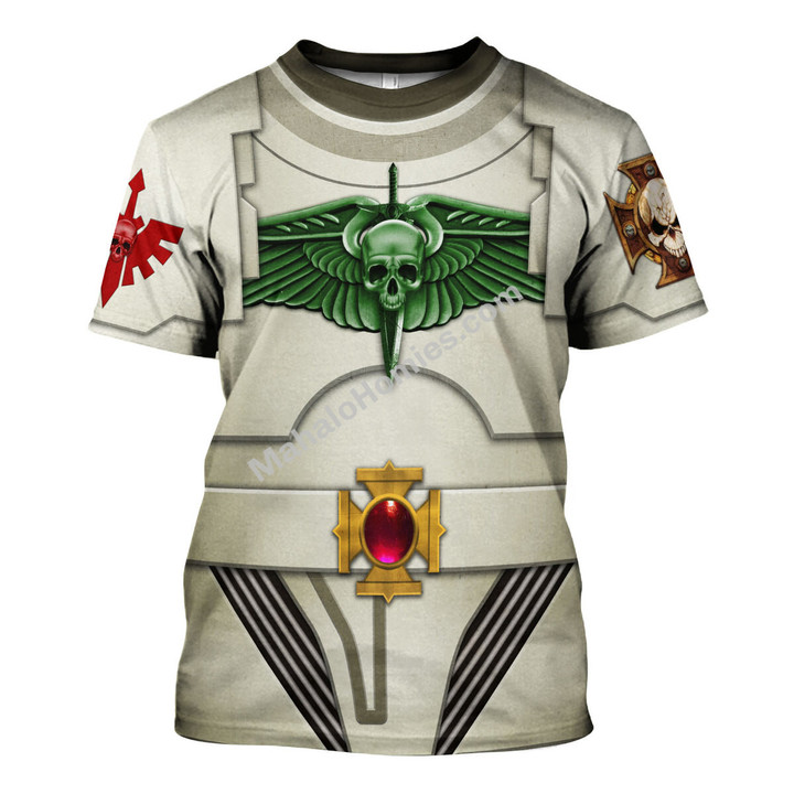 MahaloHomies Unisex T-shirt Terminator Armor Blood Angels 3D Costumes