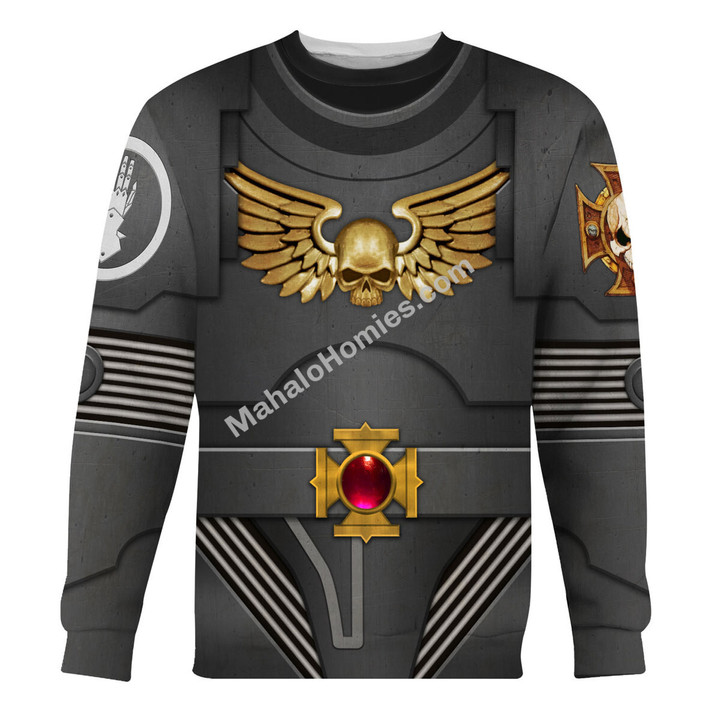 MahaloHomies Unisex Sweatshirt Terminator Armor Iron Hands 3D Costumes