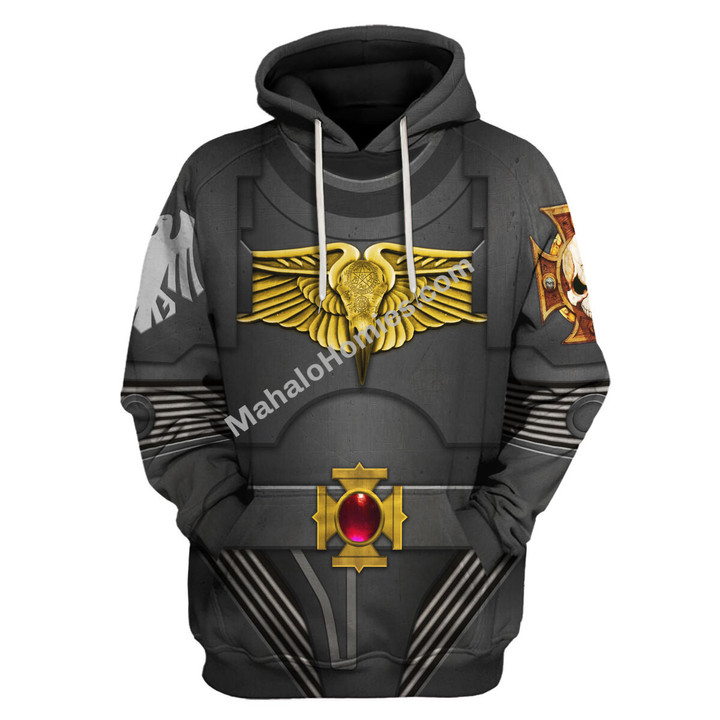 MahaloHomies Unisex Tracksuit Raven Guard Indomitus Pattern Terminator Armor 3D Costumes