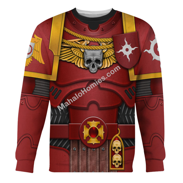 MahaloHomies Unisex Sweatshirt Thousand Sons Captain 3D Costumes