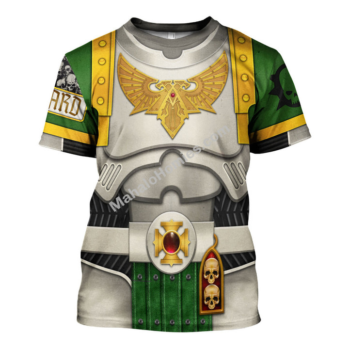 MahaloHomies Unisex T-shirt Death Guard Captain 3D Costumes
