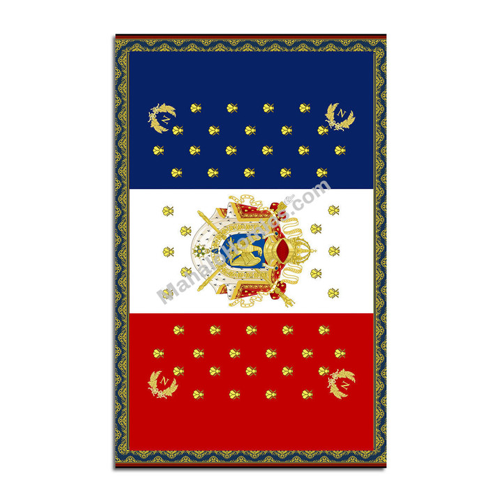 Mahalohomies Napoleon France Coat Of Arm Rug