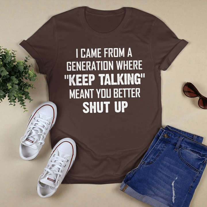 I Came From A Generation