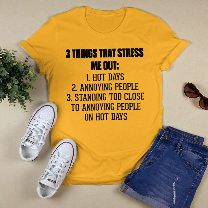 3 Things That Stress Me Out