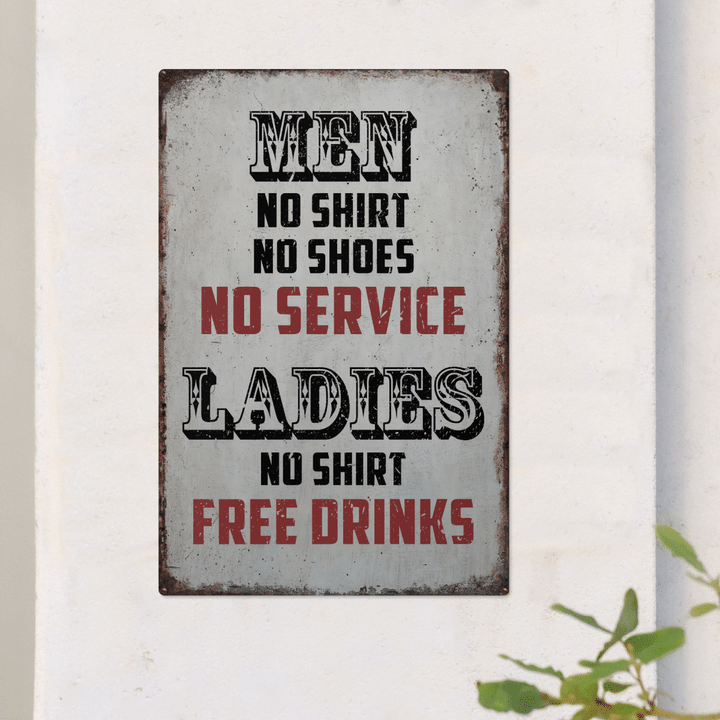 Ladies No Shirt Free Drinks