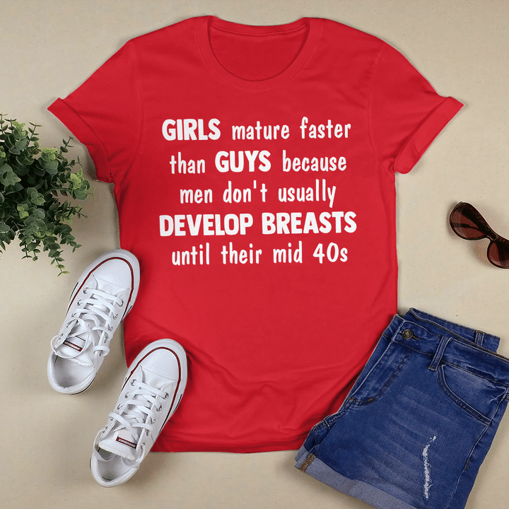 Girls Mature Faster Than Guys