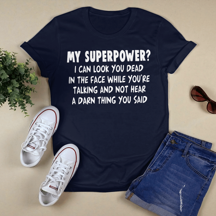 My Superpower? I Can Look You Dead