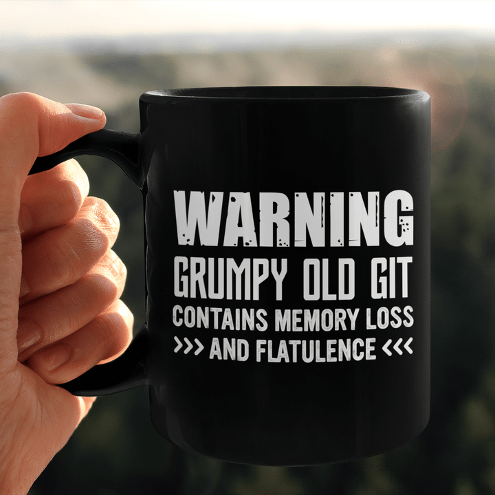 Warning Grumpy Old Git