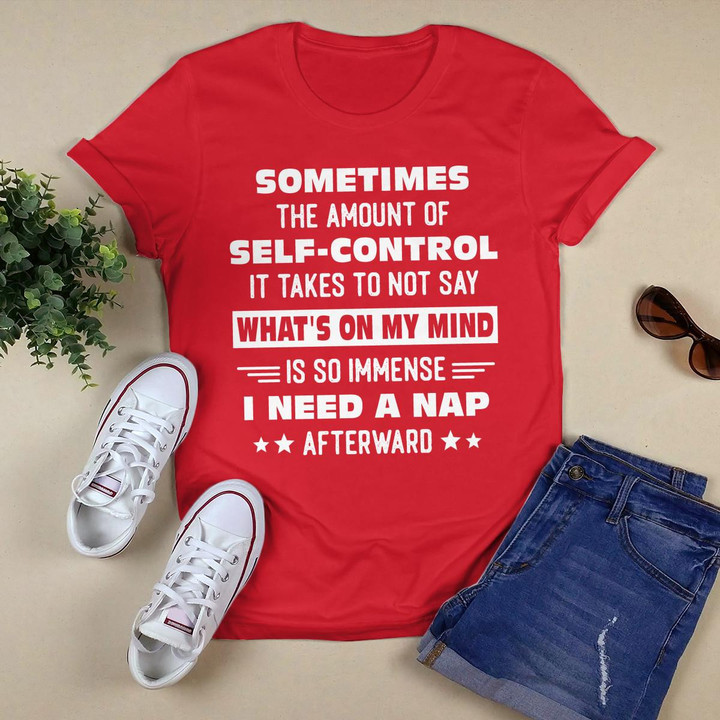 Sometimes The Amount Of Self-Control