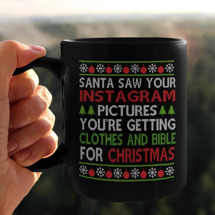 Santa Saw Your Instagram Pictures