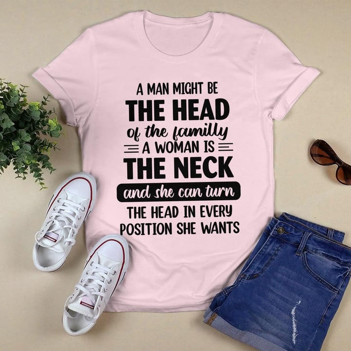 A Man Might Be The Head