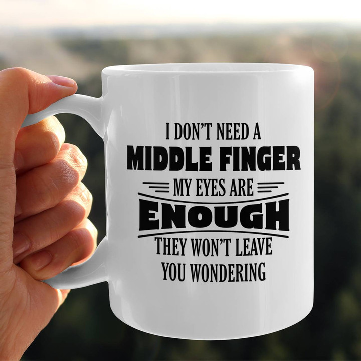 I Don't Need A Middle Finger