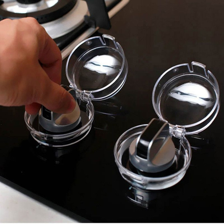 Kitchen Oven Gas Cooker Button Cover Control Switch Protective Child Protection